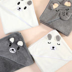 Baby Hooded Bath Towel — Soft, Ultra-Absorbent Newborn Towel