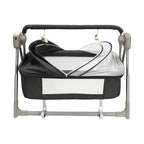 Electric Baby Swing & Rocking Bassinet — Portable Soothing Cradle with Bluetooth