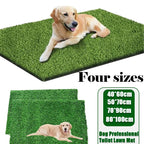 Washable Grass Pee Pad — Reusable Potty Training Mat with Non-Slip Base