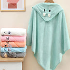 Baby Hooded Bath Towel — Soft, Ultra-Absorbent Newborn Towel