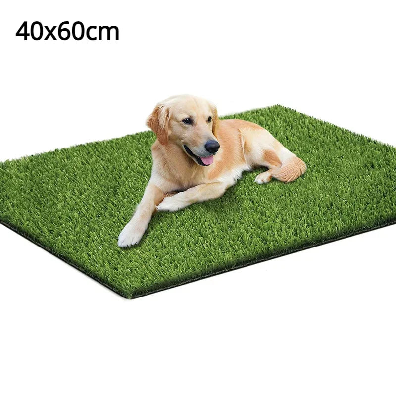 Washable Grass Pee Pad — Reusable Potty Training Mat with Non-Slip Base