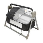 Electric Baby Swing & Rocking Bassinet — Portable Soothing Cradle with Bluetooth