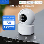 Smart Baby Monitor Camera — 360° Pan/Tilt, Night Vision & 2-Way Audio