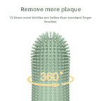 360° Dog Finger Toothbrush — Gentle Silicone Dental Cleaner