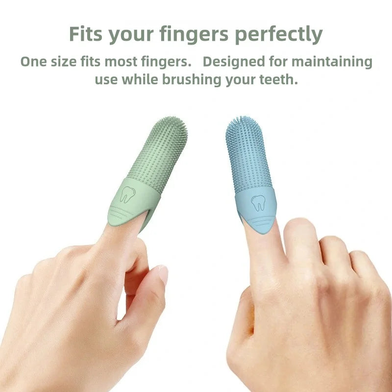 360° Dog Finger Toothbrush — Gentle Silicone Dental Cleaner
