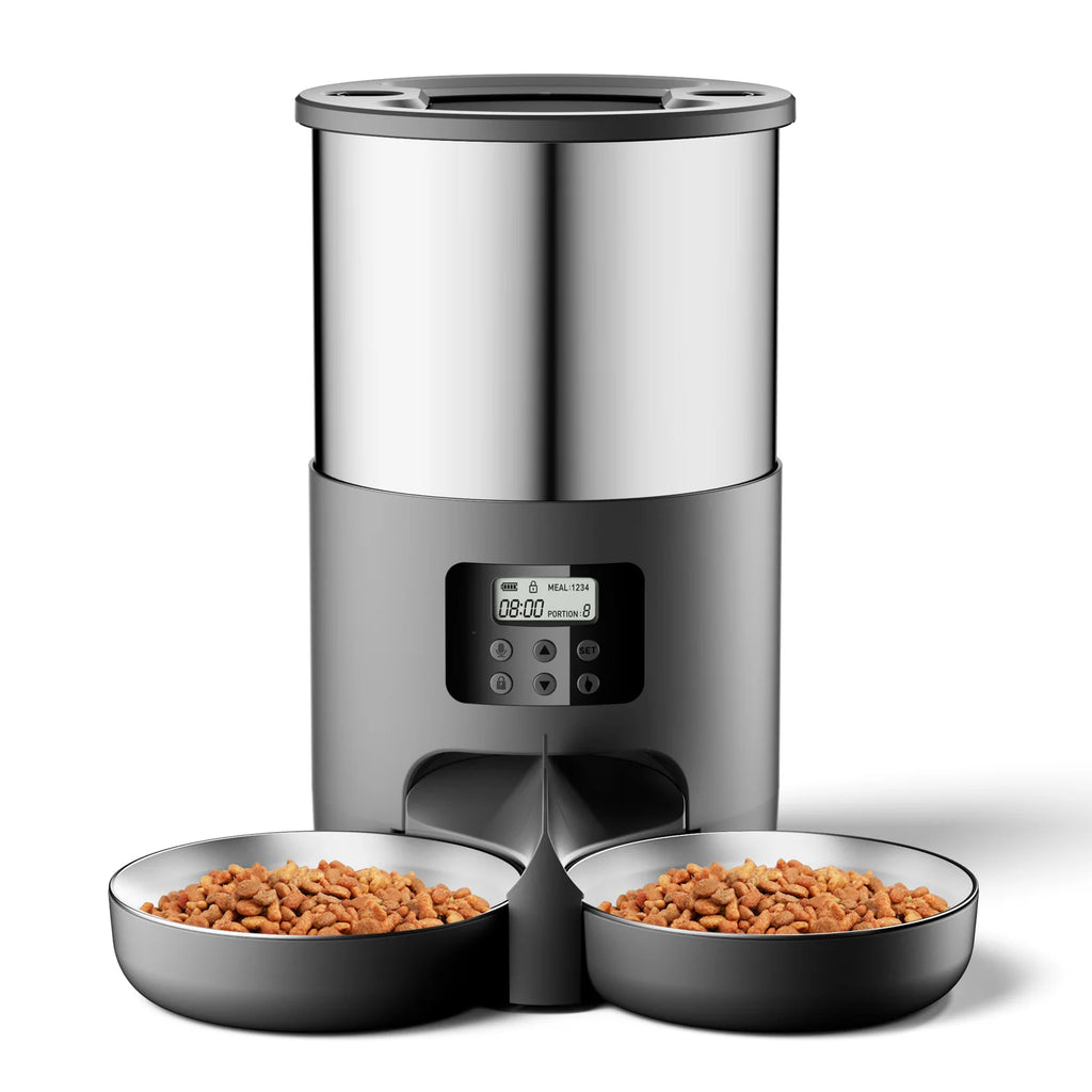 Automatic Smart Pet Feeder — 4.5L App-Controlled Food Dispenser for Cats & Dogs