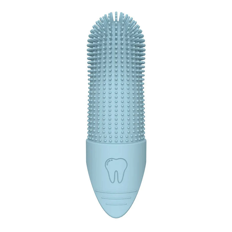 360° Dog Finger Toothbrush — Gentle Silicone Dental Cleaner