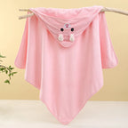Baby Hooded Bath Towel — Soft, Ultra-Absorbent Newborn Towel