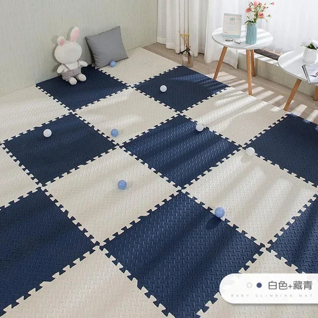 Foam Baby Play Mat — 16-Piece Interlocking Puzzle Floor Mat