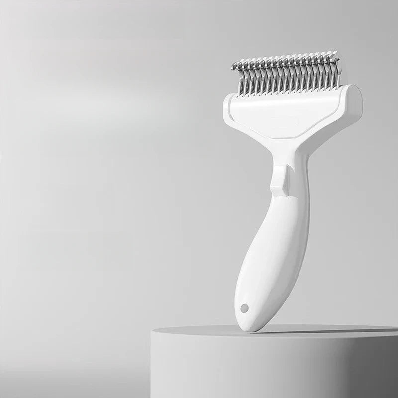 Self-Cleaning Pet Dematting Comb — One-Click Hair Release for Cats & Dogs