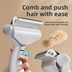 Self-Cleaning Pet Dematting Comb — One-Click Hair Release for Cats & Dogs