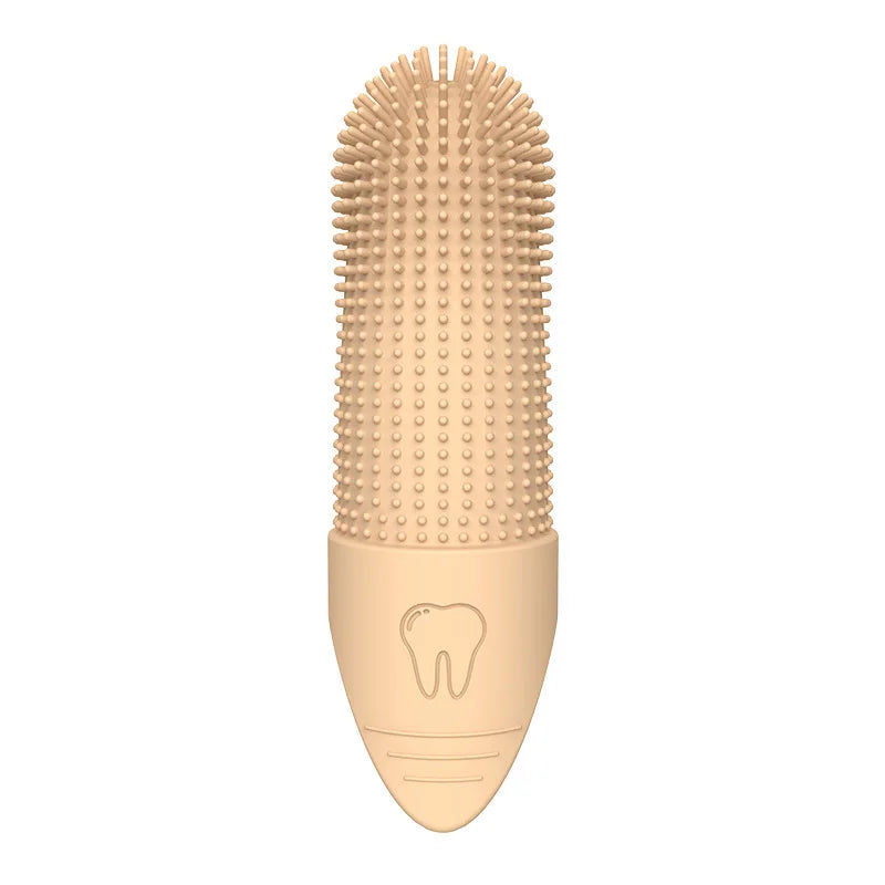 360° Dog Finger Toothbrush — Gentle Silicone Dental Cleaner