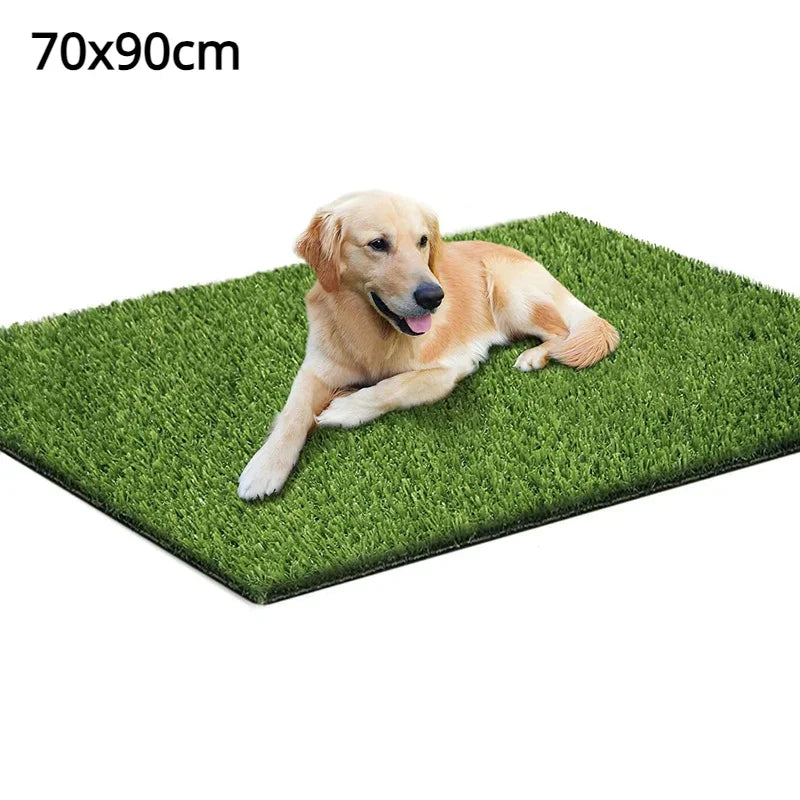 Washable Grass Pee Pad — Reusable Potty Training Mat with Non-Slip Base