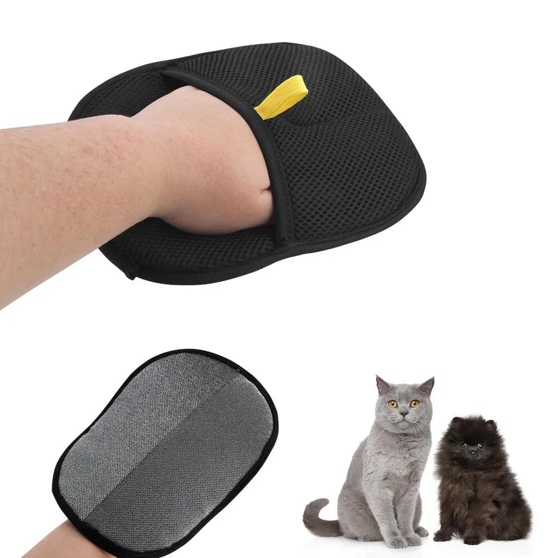 Pet Hair Removal Glove — Reusable Grooming & De-Shedding Mitt
